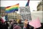 Pro gay mariage demonstration